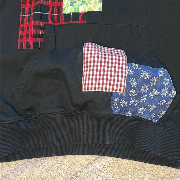 Teddy Fresh Patchwork Hoodie - Picture 3 of 8